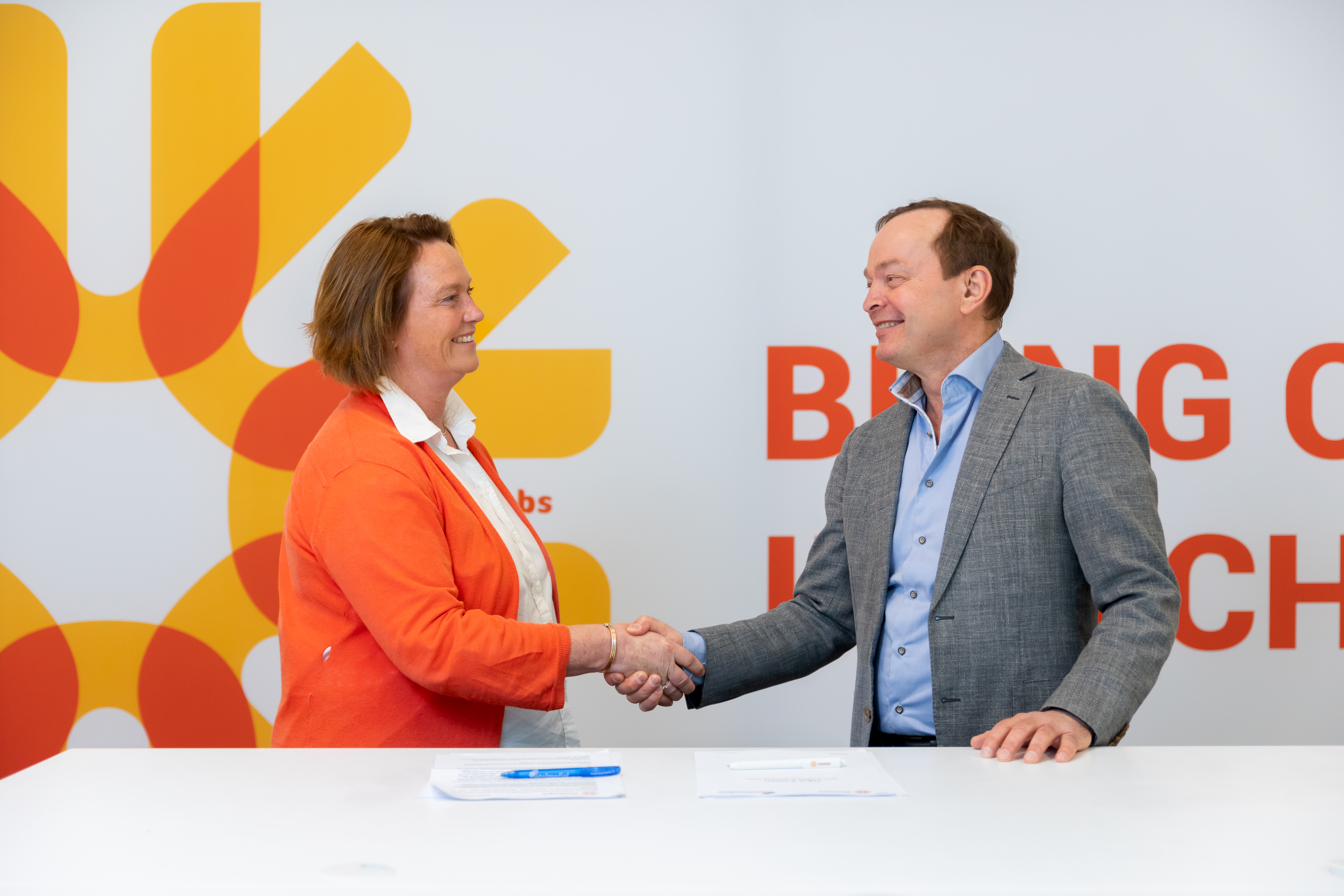 Claudia Pronk en Jeroen Van Roon